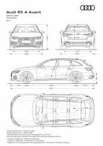 Audi RS4 Avant 2017 года (WW)